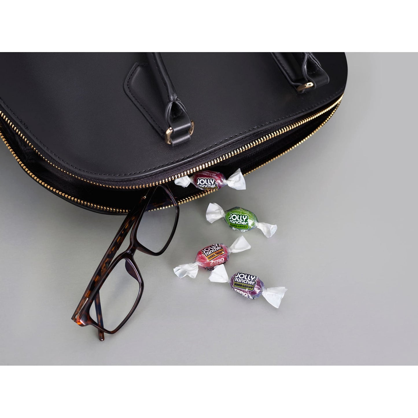 Jolly Rancher Zero Sugar Assorted Fruit Flavored Hard Sugar Free Aspartame Free Candy Bag 3.6 Oz