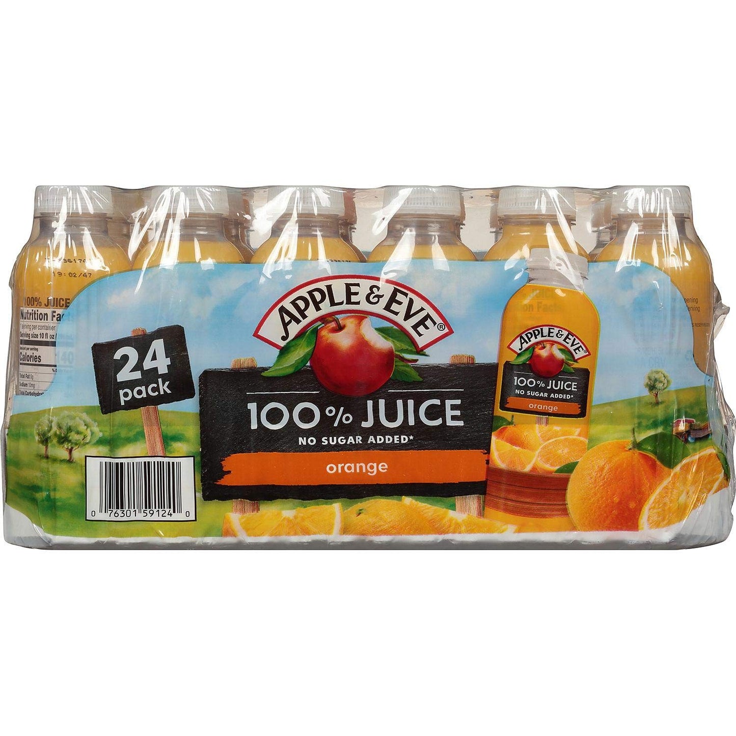 Apple & Eve Apple & Eve 100% Orange Juice 24 Pack 10 Fl Ounce Net Wt 240 Fl Ounce, 10 Fl Oz (Pack Of 24)