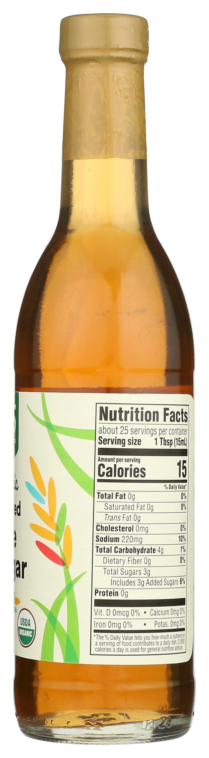 365 Everyday Value Organic Rice Vinegar, Seasoned, 12.7 oz, 12.7 fl oz