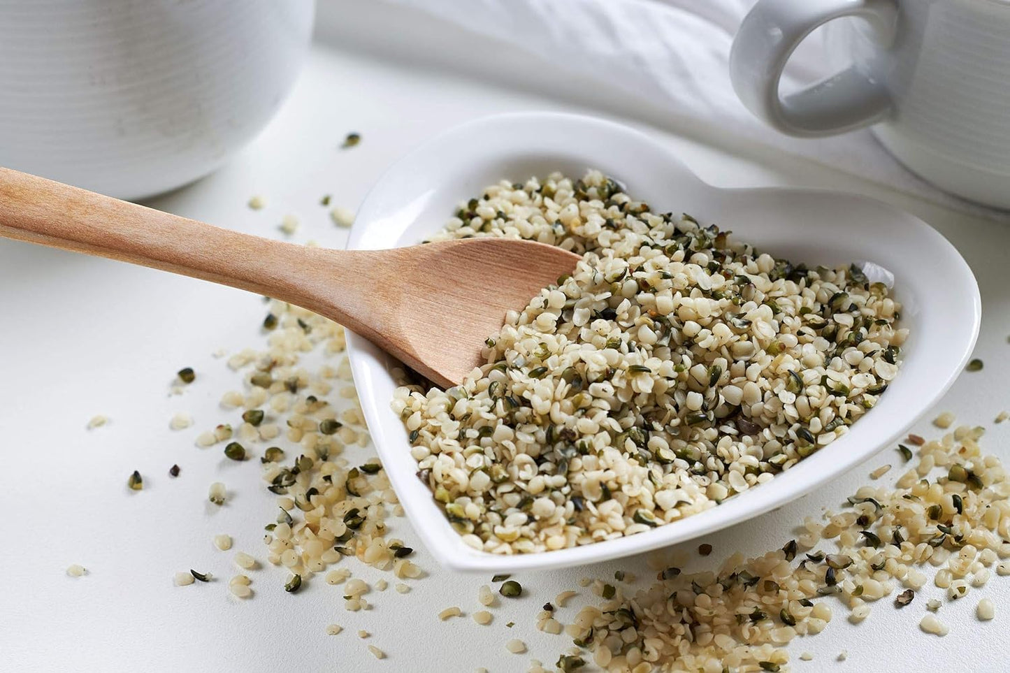 Food To Live Canadian Hemp Seeds, 5 Pounds - Raw Hearts, Hulled, Shelled, Kosher, Bulk, Vegan Superfood, Keto And Paleo Friendly
