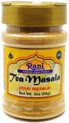 Rani Tea (Chai) Masala Indian Spice Blend 3Oz (85G) Pet Jar ~ All Natural | Vegan | Gluten Friendly | Salt & Sugar Free | Non-Gm