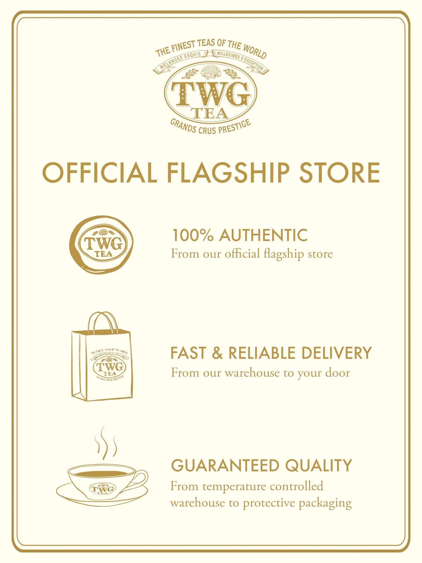 TWG Tea Silver Moon Tea Gift Set, Green Tea with Grand Berry & Vanilla, 100g, Model TCTWG6018