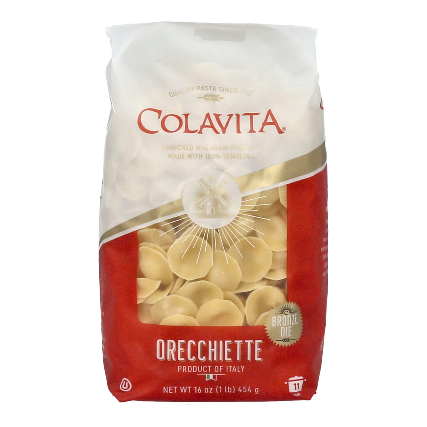 Colavita Pasta - Orecchiette, 1 Pound - Pack of 20