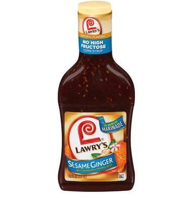 Lawry's, Sesame Ginger Marinade, 12oz Bottle (Pack of 3)
