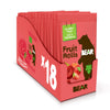 BEAR Real Fruit Snack Rolls - Gluten Free, Vegan, and Non-GMO - Strawberry - 36 Rolls, Healthy School And Lunch Snacks For Kids