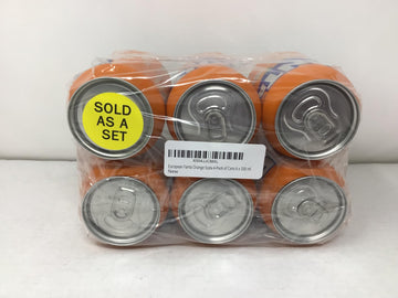 European Fanta Orange Soda 6-Pack Of Cans 6 X 330 Ml