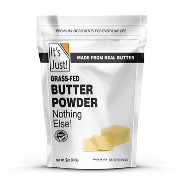 Its Just - GrassFed Butter Powder, Made from Real Butter, Made in USA, 9oz