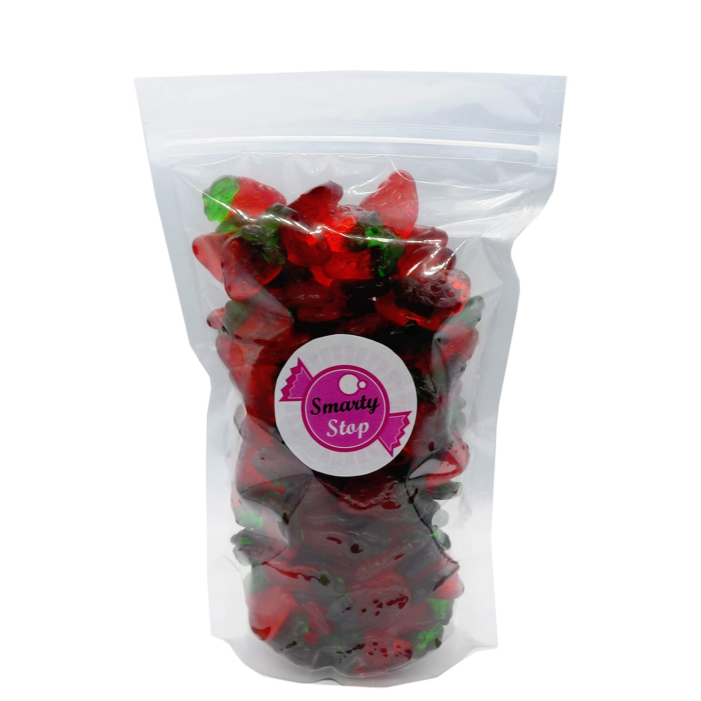 Smarty Stop Gummy Collections (Strawberries, 2 Pound (Pack Of 1))