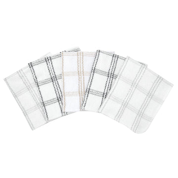 Ritz Cotton Scouring Dish Cloth 5-Pack, Neutral