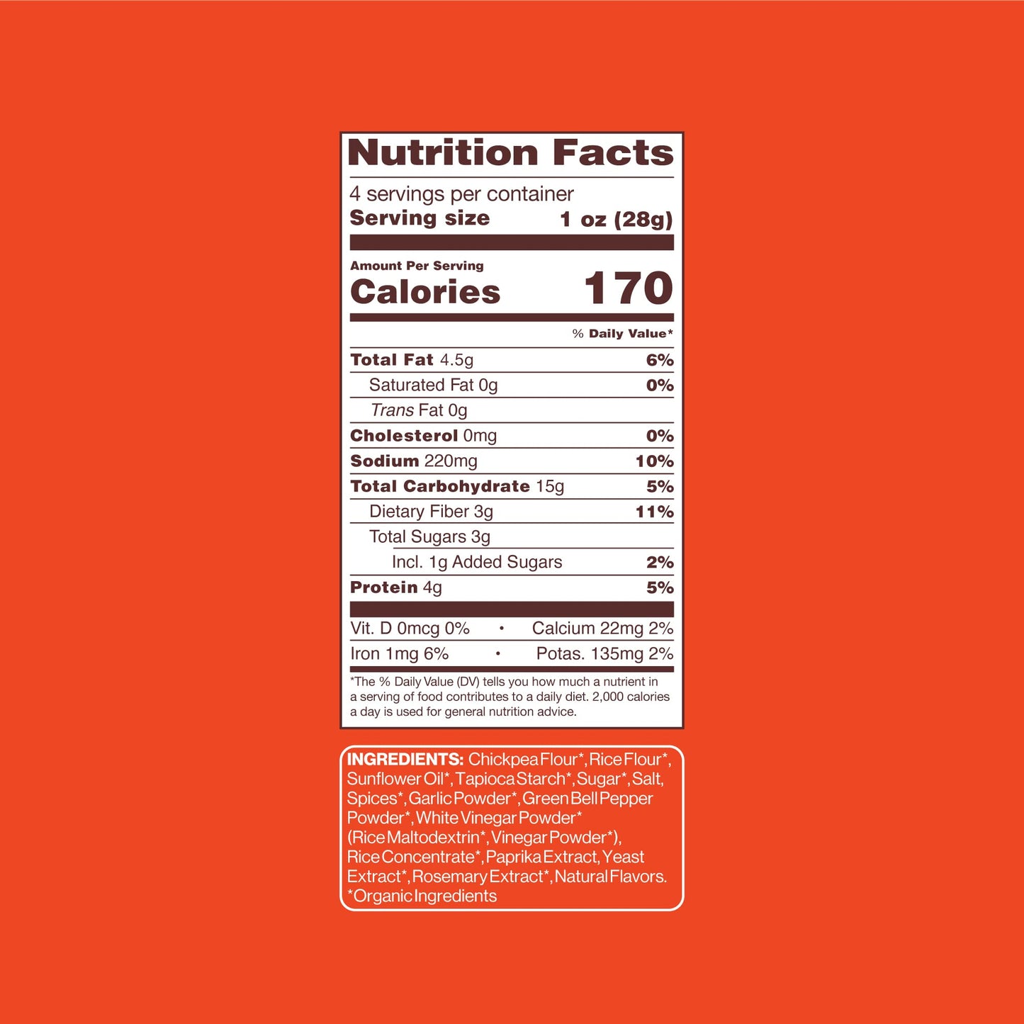 HIPPEAS Organic Chickpea Puffs, Vegan & Gluten-Free, Sriracha Sunshine, 4 Ounce (Pack of 12)