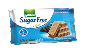 Gullon Sugar Free Chocolate Wafer - 6.34 Oz (180G)