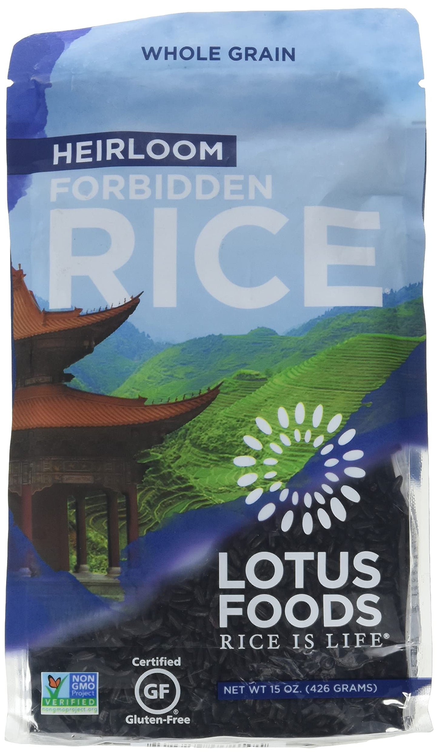 Lotus Foods, Organic Forbidden Rice, 15Oz
