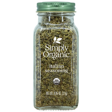 Simply Organic Italian Seasoning, Certified Organic | 0.95 oz | Pack of 6