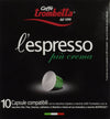 Trombetta lespresso Piu Crema 10 Count (Pack of 8)