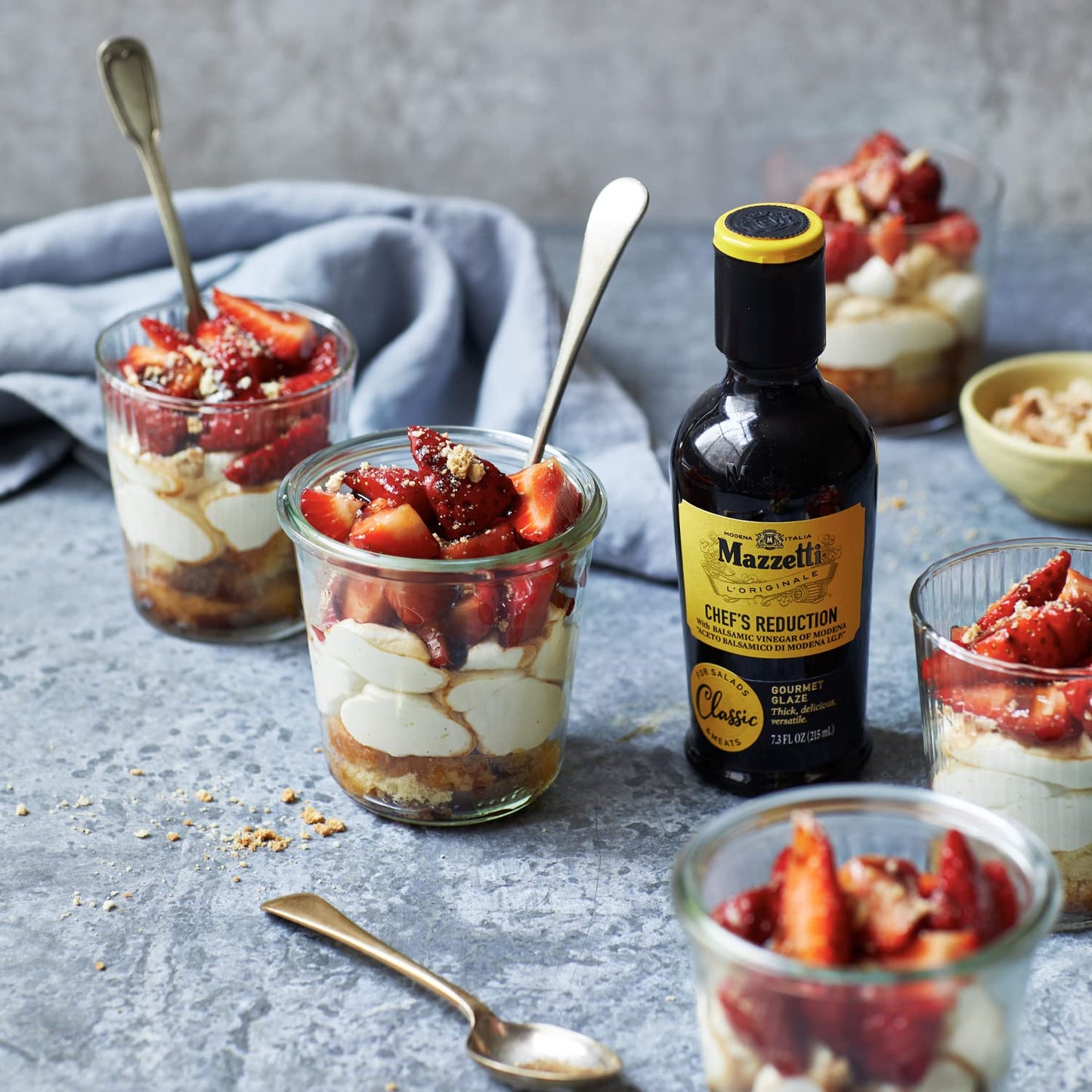 Mazzetti Organic Chef's Reduction Balsamic Glaze - New -12.9 Fl Oz