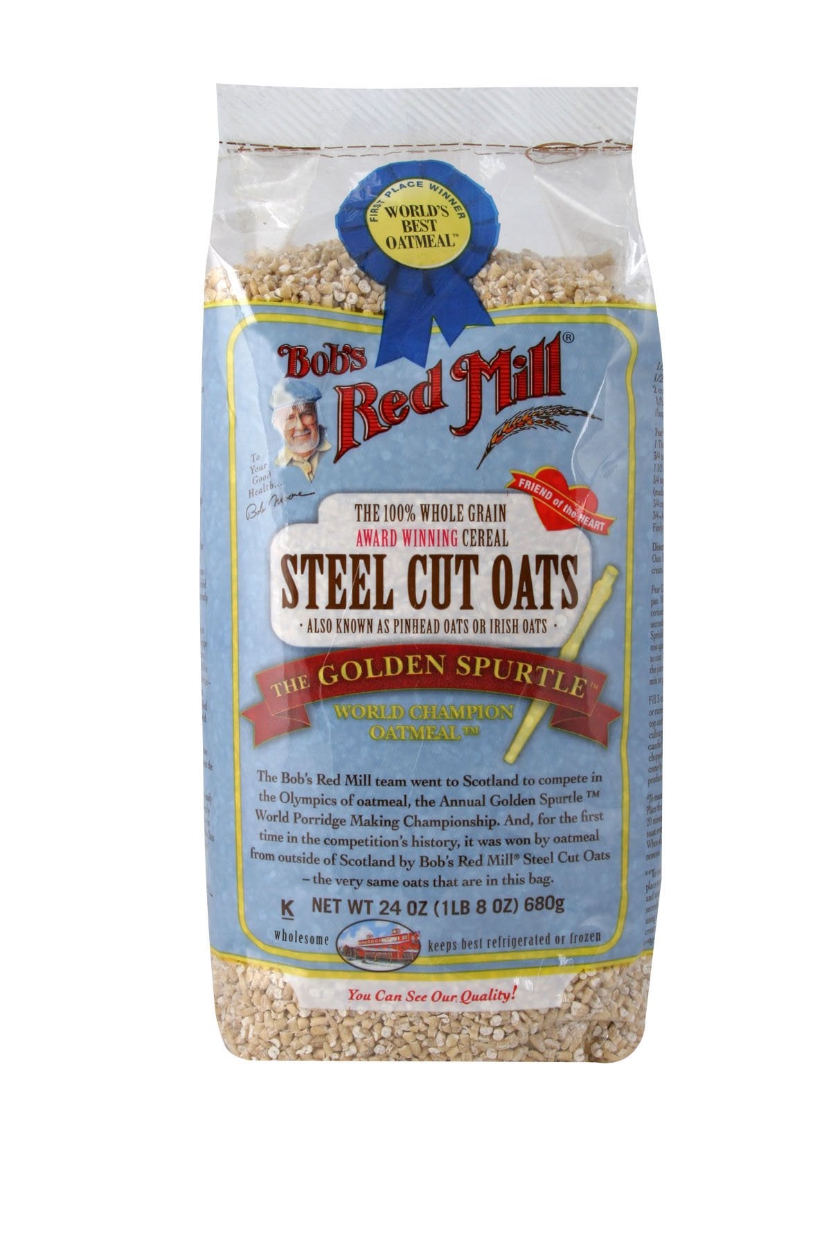 Bob's Red Mill, Oats, Steel Cut, 24 oz
