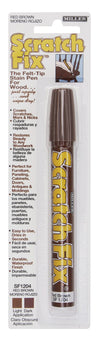 Miller Sf1204 Wood Stain Scratch Fix Pen / Wood Repair Marker - Red Brown Wood