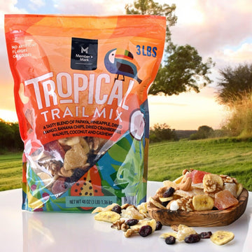 generic Member Mark Tropical Trail Mix 48 oz., 3 Pound (Pack of 1)