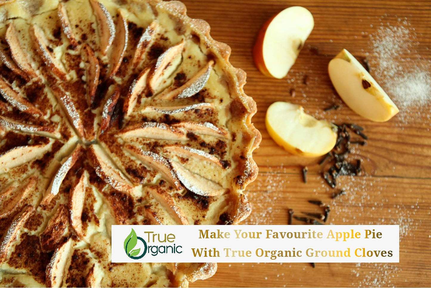 True Organic Ceylon Ground Cloves, 3.5 Ounces, Organic Clove Powder Usda Organic & Kosher Certified, Non-Gmo, Fresh Organic Clov