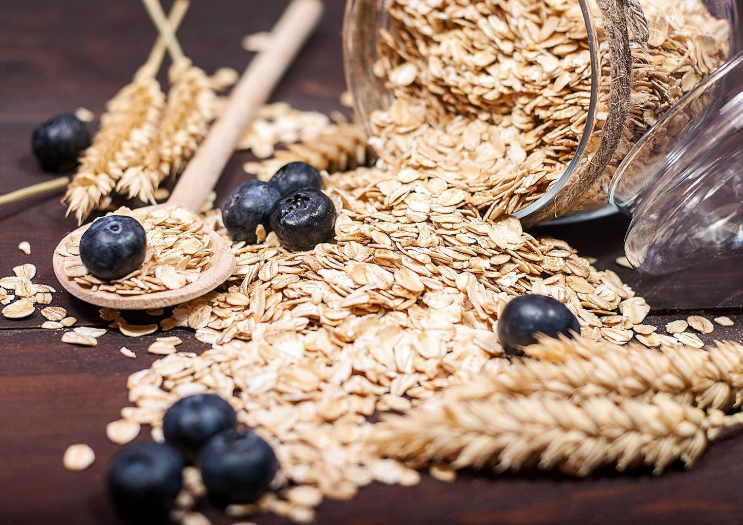 Food to Live Organic Rolled Oats, 25 Pounds - Old-Fashioned, 100% Whole Grain, Non-GMO, Raw, Kosher, Bulk Oats. Perfect for Morn