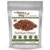 The Spice Way Szechuan Peppercorns - (4 Oz) Premium Sichuan Pepper, Dried Chinese Style Peppercorn.