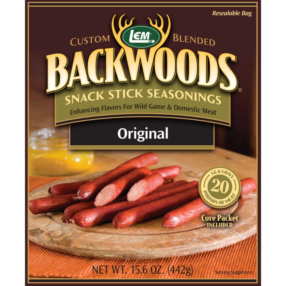 Lem Backwoods Snack Stick Seasoning With Cure Packet