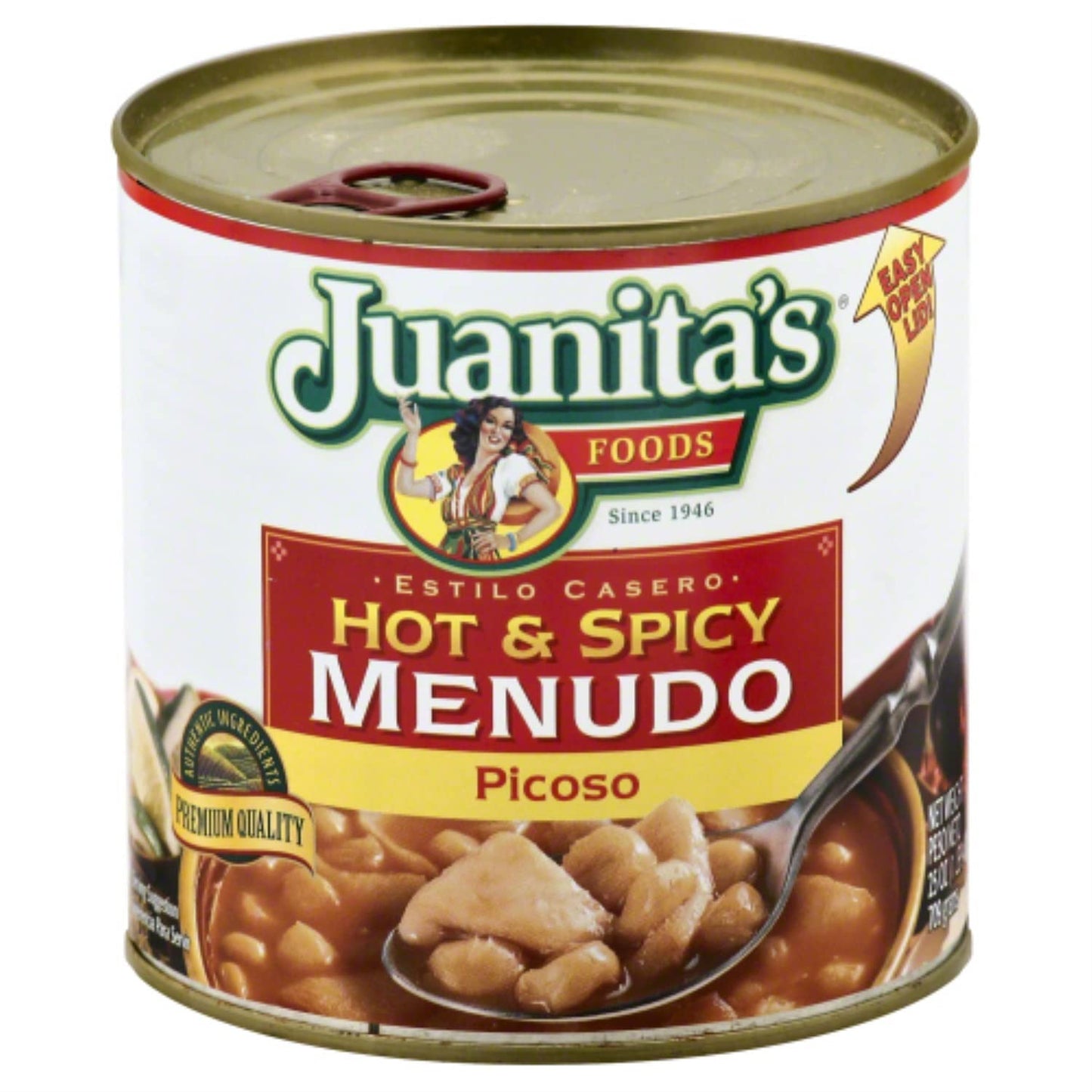 Juanitas Hot And Spicy Menudo, 25 Ounce (Pack Of 12)