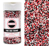 Mystic Sprinkles The Big Game Nonpareil Mix 3.8Oz Bottles (Black, Red & White)