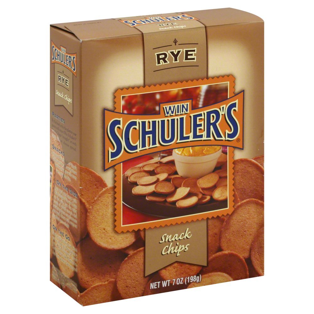 Win Schuler, Chip Snck Rye Ntrl, 7 Oz, (Pack Of 12)