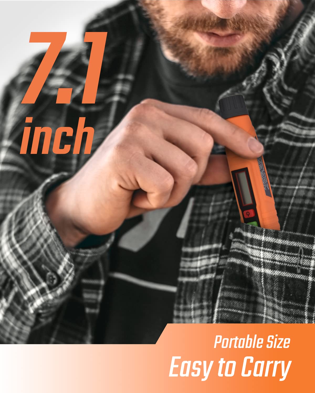 Toptes Pt210 Gas Leak Detector, Natural Gas Detector With Audible & Visual Alarm, Locating The Source Of Propane, Methane, And C