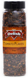 Its Delish enhanced Dried Tomato Flakes, Large Jar, Dried Natural Tomatoes Ready to Cook – Dehydrated Tomato Vegetable Flakes – Great for Home Cooking, Camping & Backpacking