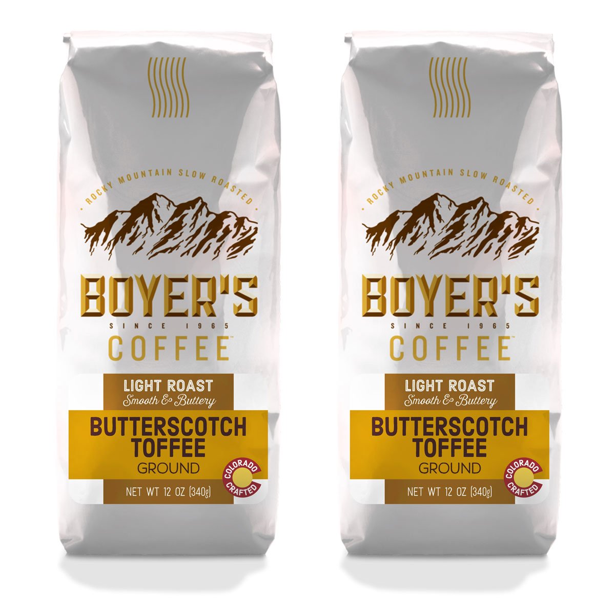 Butterscotch Toffee Flavored Coffee, Ground, 2-Pack (1.5Lb)