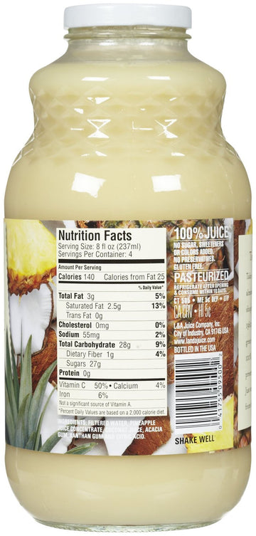 L & A Juice Juice Pineapple Ccnut