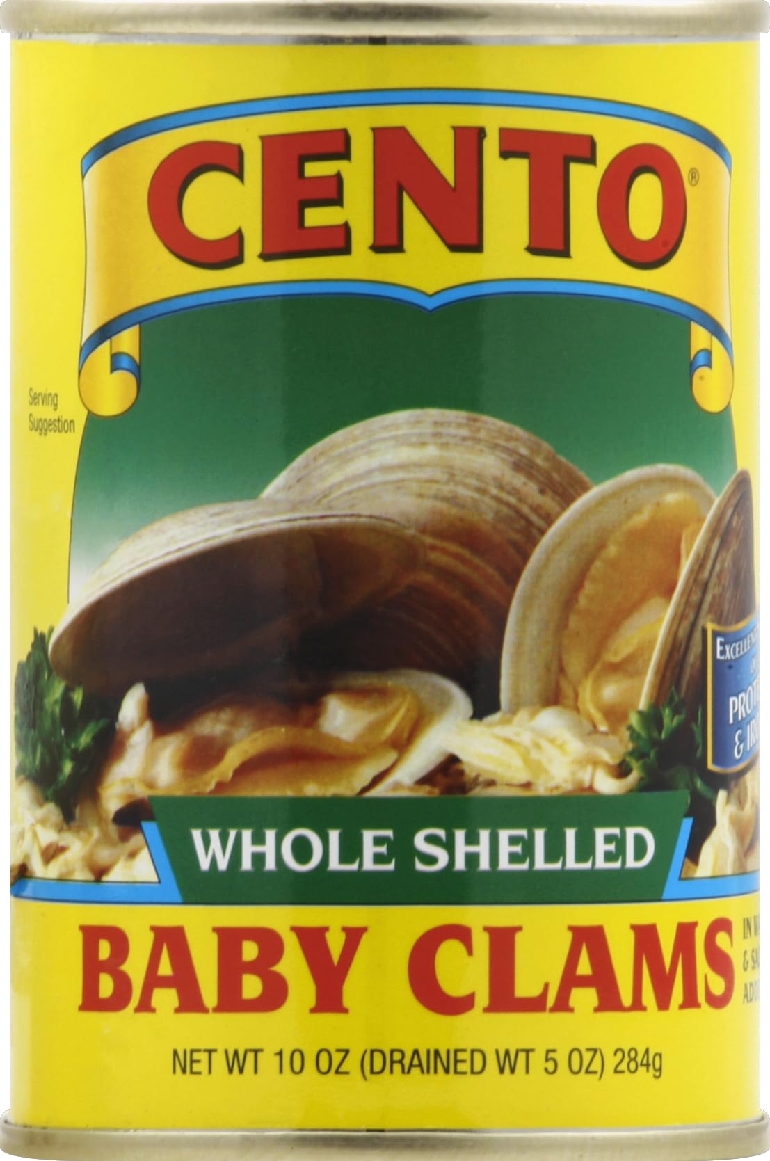 Cento Whole Baby Clams, 10 oz