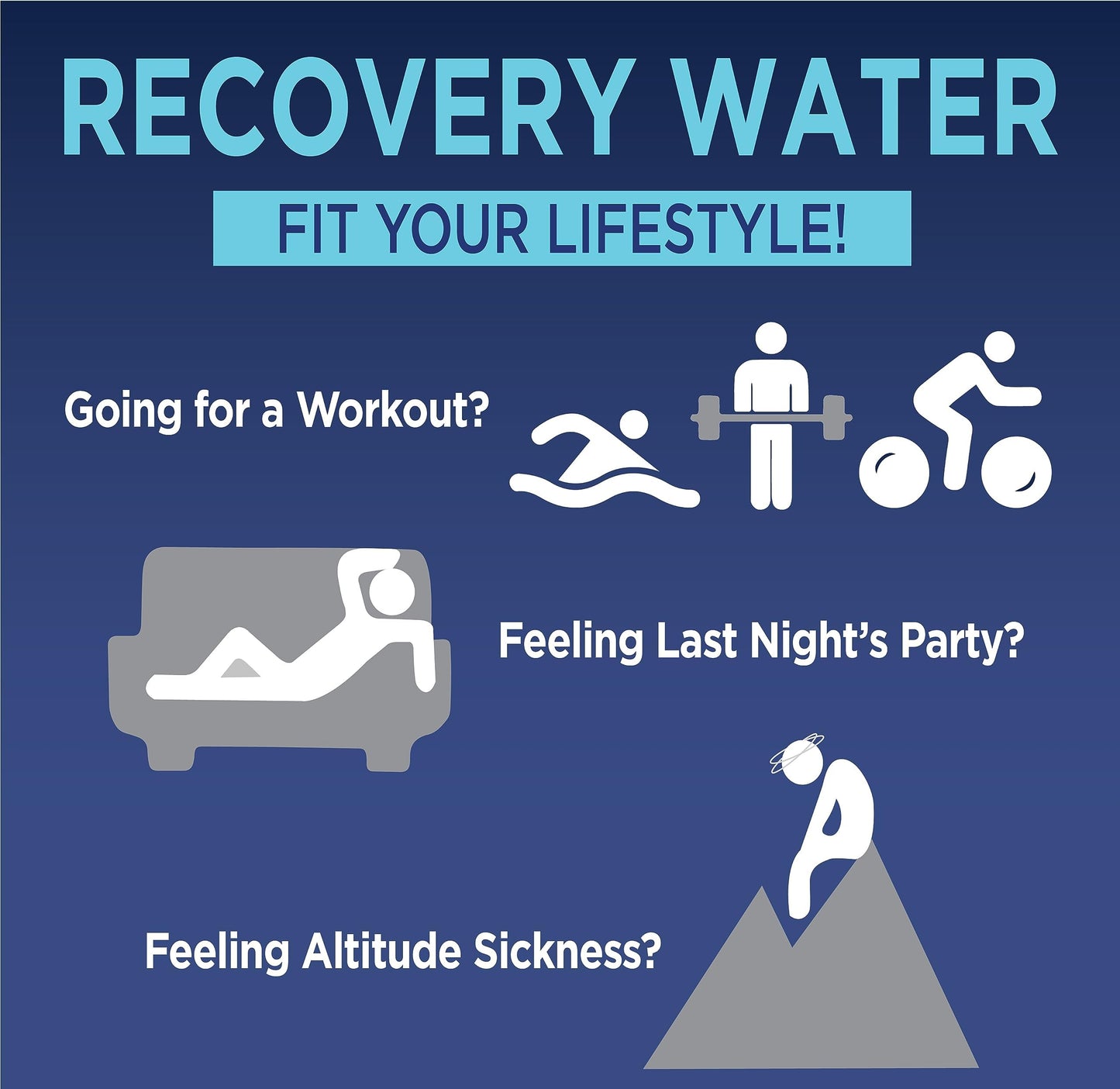 Nano Fit Water - All Natural Oxygen Infused Bottle Water, 9.5+ Ph Alkaline Still Drinking Water, 100% Recyclable Aluminum Bottle