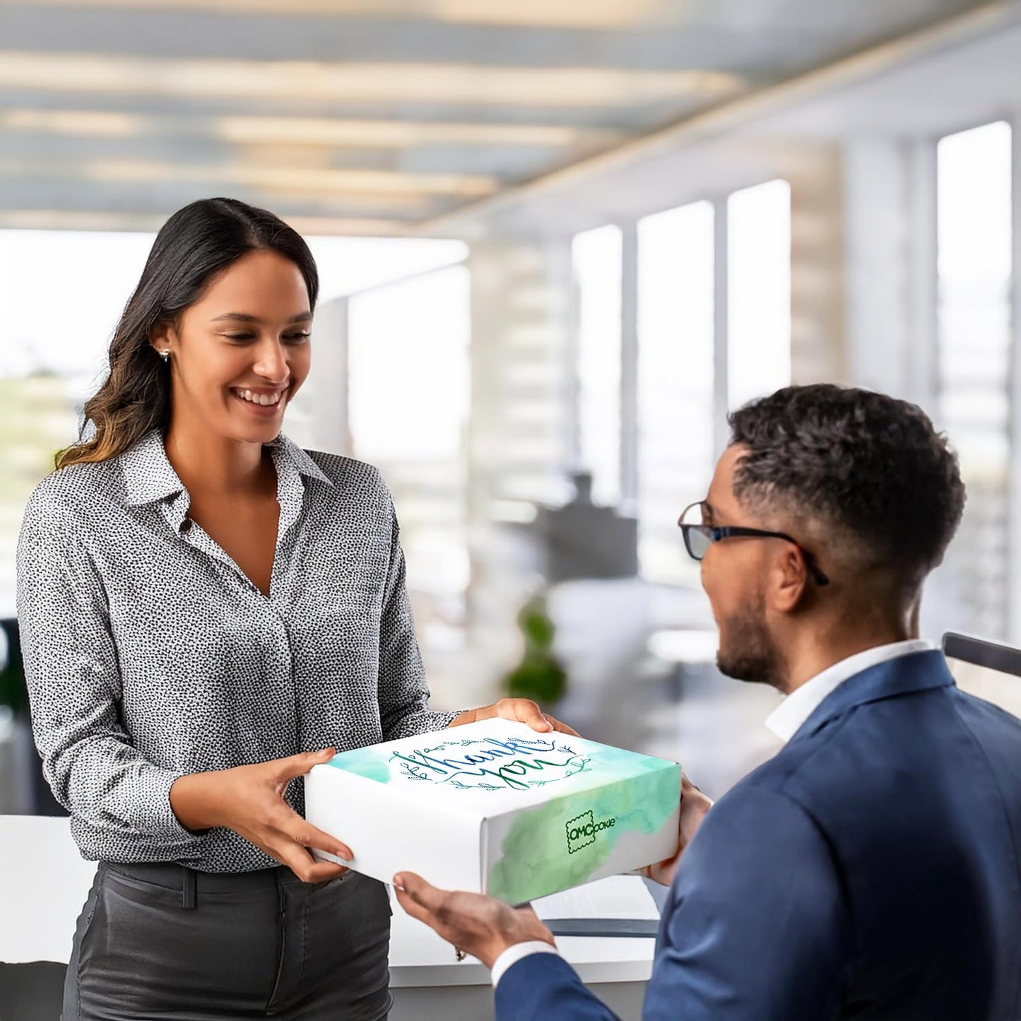 Thank You Gift Basket Cookies Employee Appreciation | Individually Wrapped | Chocolate Chip For Men Women Kids | Corporate Event