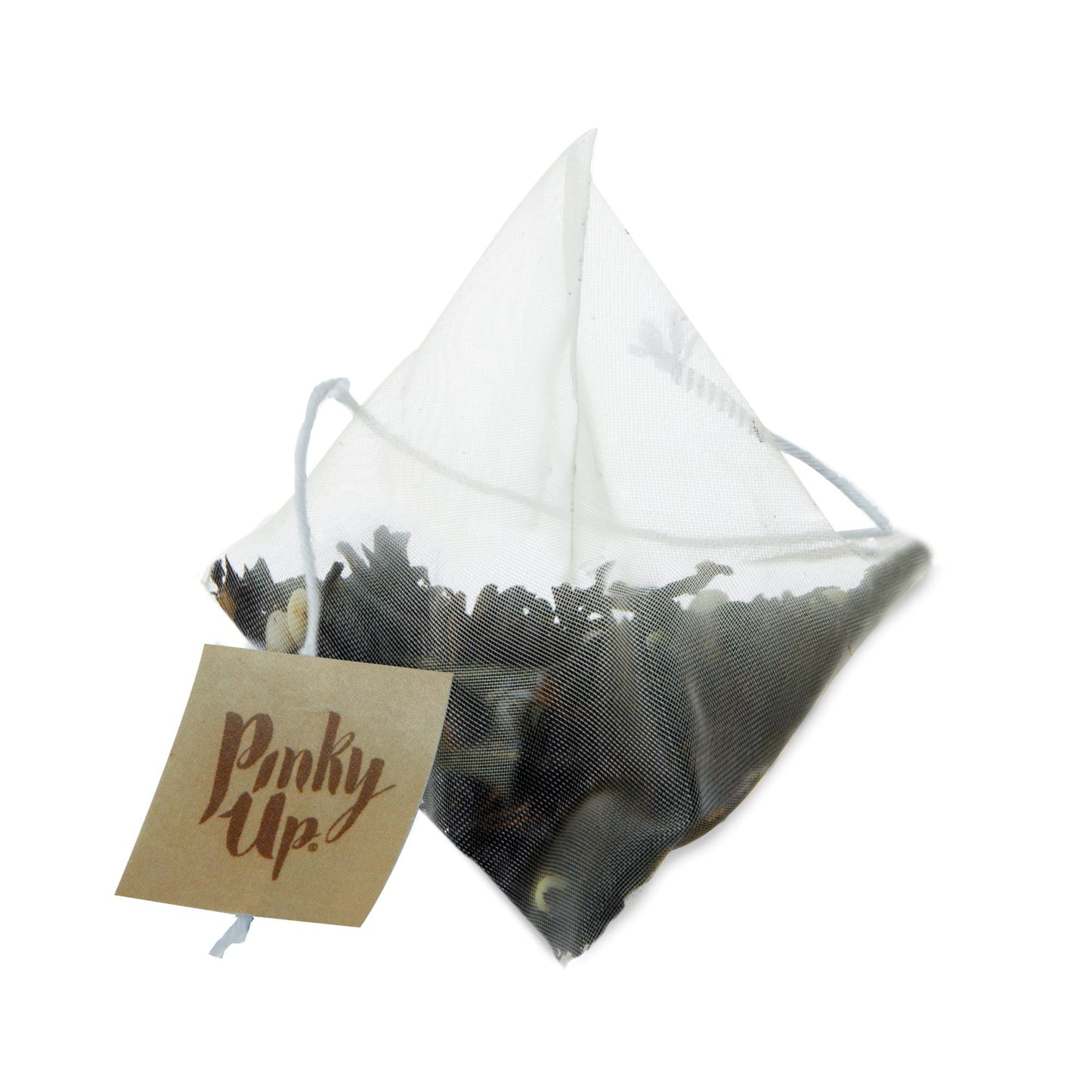 Pinky Up Brown Sugar Boba Tea Sachets - Calorie Free Whole Leaf Black Tea Bubble Tea - Boba Gift 12 Biodegradable Tea Bags