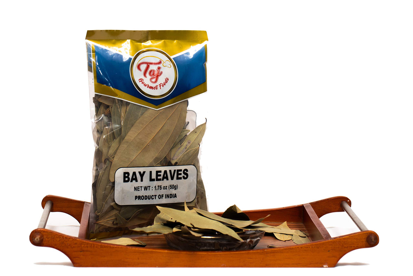 Taj Bay Leaves, Large Whole Bay Leaf (Tej Patta), 1.75Oz (50G)