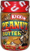 Kickin' Creamy Peanut Butter With Habanero Pepper - 13 Ounces - Premium Gourmet All Natural Spicy Peanut Butter - Perfect Snack