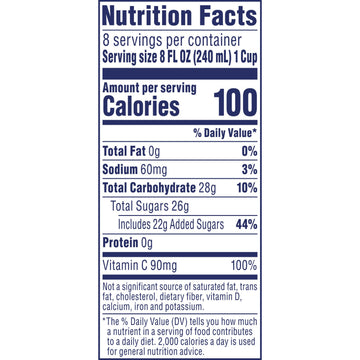 Ocean Spray Cran-G Cranberry G Juice Drink 64 Fl Oz Bottle