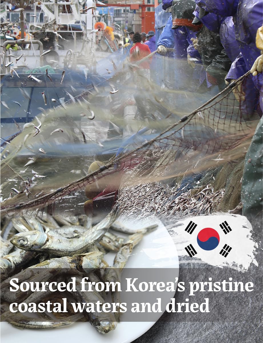 Korean Dried Anchovy 454g / 1lb - Anchovies for broth ????