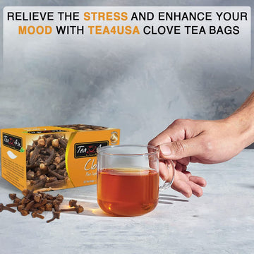 Tea4U Flavored Black Teabags - Original Ceylon Tea (Clove)