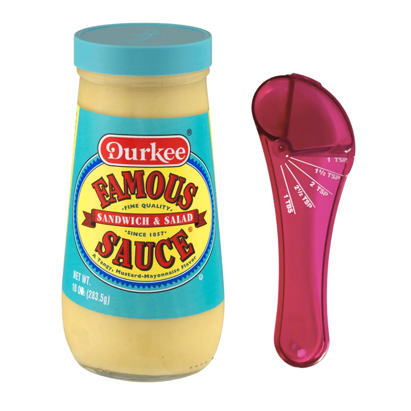 Durkee Famous Sauce - 12 oz with Sweet Nest Adjustable Measuring Spoon