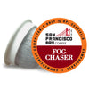 SF Bay Fog Chaser OneCup - 72 Count Compostable Coffee Pods - Medium-Dark Roast Arabica Coffee - Compatible with Most Keurig K-Cup malt-inspired