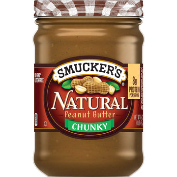 Smucker'S Natural Chunky Peanut Butter, 16 Ounces