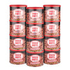 BEER NUTS Original Peanuts - Sweet & Salty Gourmet Snack - Gluten-Free, Low Sodium - 12 oz Resealable Cans (Pack of 12)