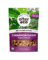 Alter Eco Cinnamon Raisin Granola, Organic Vegan Snack, Naturally Sweetened, 1 Ounce, Model 0817670012383