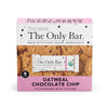 Truvani Plant Based Snack Bars | Oatmeal Chocolate Chip 4 Pack | 6g Protein | USDA Organic and Vegan | The Only Bar | Dairy, Soy