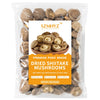 Szmhyz 8 Oz Dried Shiitake Mushrooms Whole - Quick Rehydrate Rich Umami For Soups Stews Sauces Pasta & Risotto - All-Natural No Sulfur Vegan-Friendly Top-Grade Quality