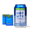 HOP WTR Sparkling Hop Water, Sugar Free, Low Carb, 12 Fl Oz Cans, 12 Pack